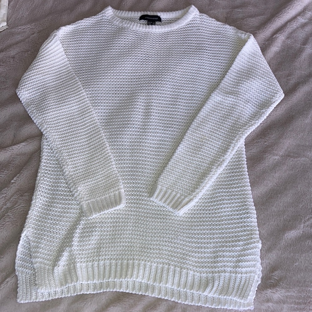 White Knit Sweater
